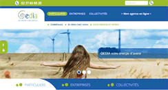 Desktop Screenshot of gedia-energies.com